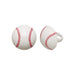 Baseball Cupcake Toppers | Baseball Cake Decor | Baseball Cupcake Rings - 1.4 x 1.4 x 1.5 inches - 24 Pieces/Pkg. (dp8823)