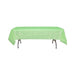 Mint Green Table Cover - Plastic Disposable - 54in. x 108in. Rectangle - 1 Piece (fdp90015)