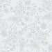 Silver Floral Table Cover - Rectangle - 54in. x 108in. - 1 Piece (fdp93112)