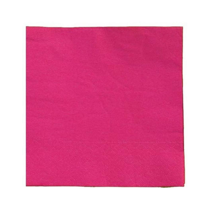 Cerise Napkins - Luncheon - 2 Ply - 50 Count (fdp95404)