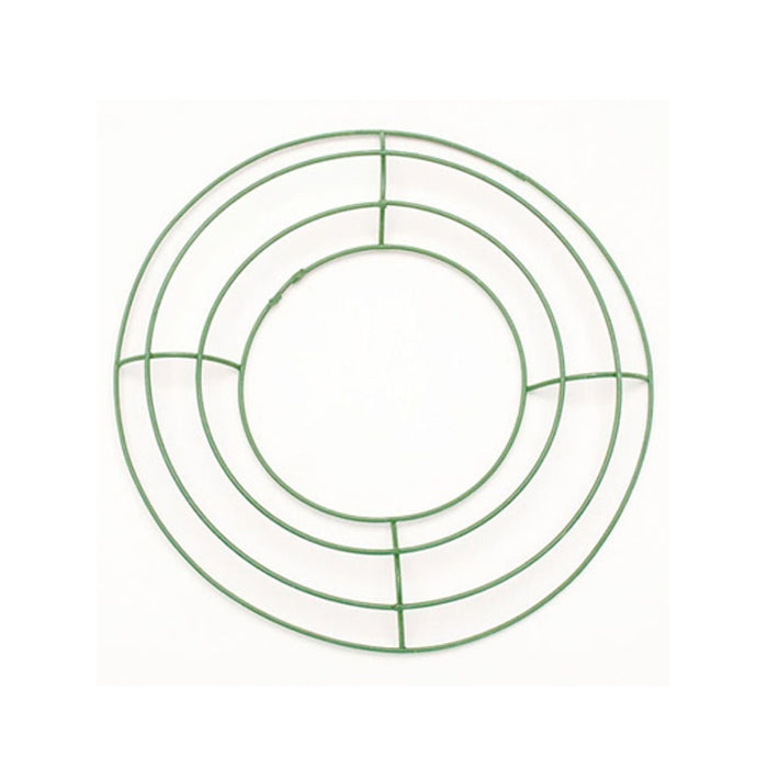 Metal Wreath Form - Green - 8 inches (dar-170100)