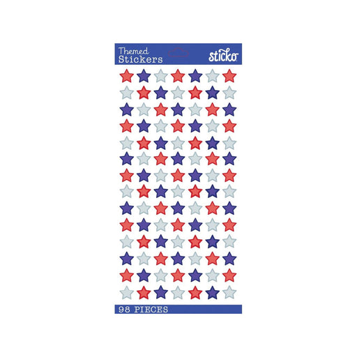 July 4th Star Stickers | Adhesive Stars | Star Student Stickers | 4th of July Star Stickers - 98 Pieces (nm5238135)