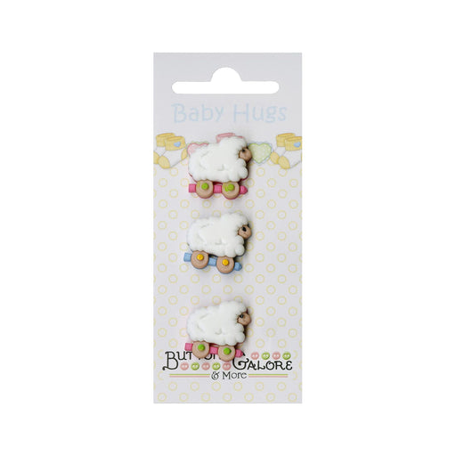 Sheep Buttons - 3 Pieces (nmbh122)