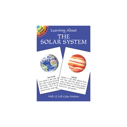Planet Stickers | Solar System Stickers | Learning About The Solar System with 12 Stickers Mini Activity Book - 5.5 x 4.25in. (nmdov41009)