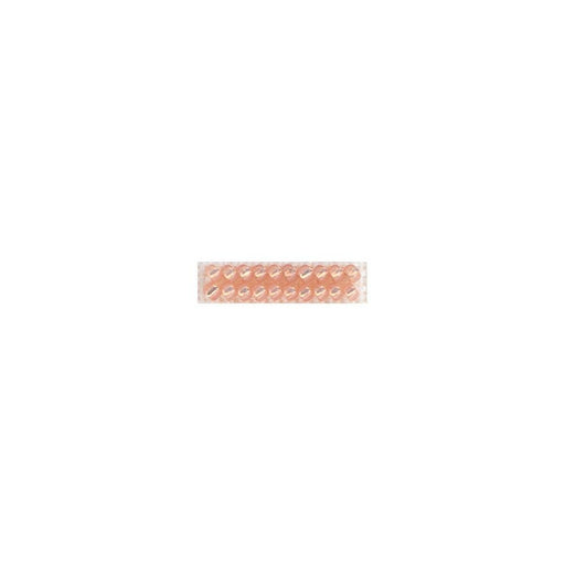 Light Orange Seed Beads | Tiny Orange Glass Beads | Glass Seed Beads - Shimmering Apricot - 2.85g (nmgsb02035)