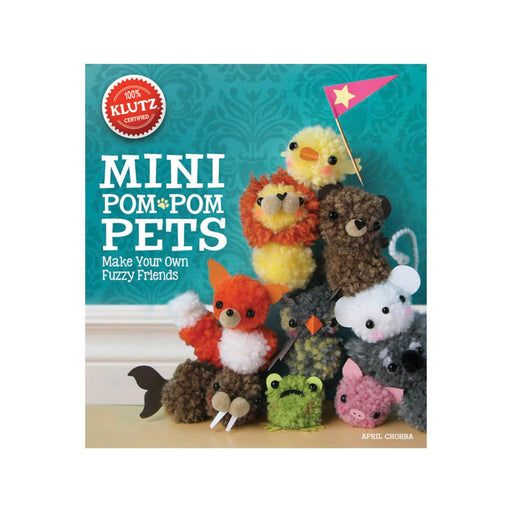 Klutz Craft Kit | Kids Easy Craft Kit | Mini Pom Pom Pets Book Kit - Makes 20 Pint-Sized Pets (nmk570319)