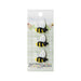 Bumblebee Buttons, Bee Buttons - 7/8in. - Shank Backs - 3 Pieces/Pkg. (nmsf126)