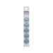 Pastel Blue Fasteners, Light Blue Buttons - Round - 3/4in. - 2 Hole - 5 Pieces/Pkg. (nmsl156)