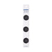 Big Black Buttons | Black Buttons | Basic Black Buttons - 4-Hole - 3/4in. - 3 Pieces/Pkg. (nmsl196)
