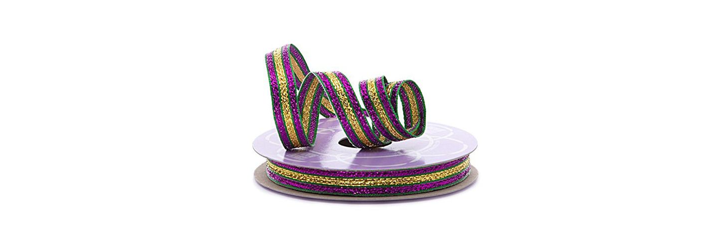 Let the Good Times Roll with Mardi Gras Ribbon!