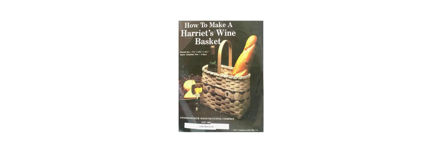 New - Harriet's Wine Basket Kit