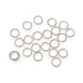7MM Jump Rings - Round - Nickel Plated Brass (70 pieces/bag) (dar192080)