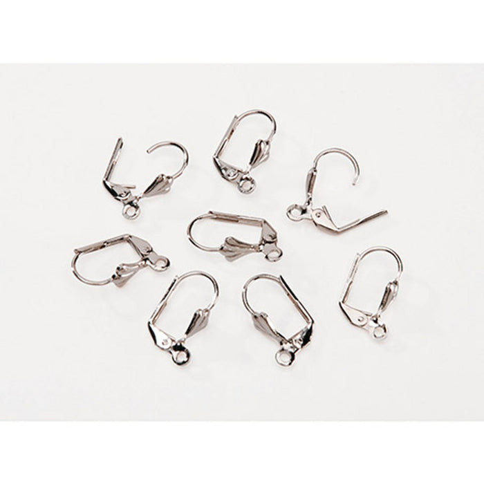 Leverback Earrings - Silver Plated - 20 pieces - Big Value (dar1999580)