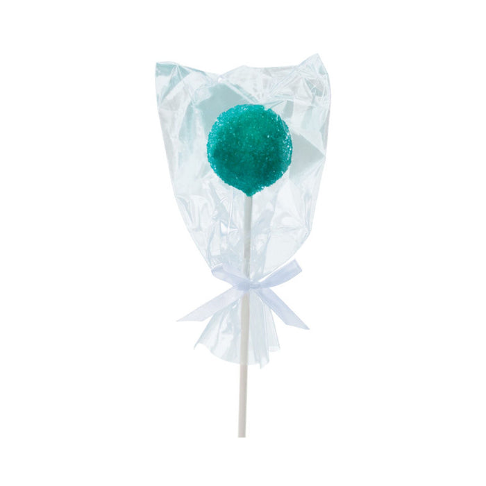Lollipop Bags | Cake Pop Bags | Clear Cello Treat Bags with White Ribbon - 4 x 7in. - 50 Pieces/Pkg. (dp15289)