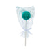 Lollipop Bags | Cake Pop Bags | Clear Cello Treat Bags with White Ribbon - 4 x 7in. - 50 Pieces/Pkg. (dp15289)