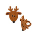 Reindeer Rings | Reindeer Cupcake Toppers | Reindeer Face Cupcake Rings - 24 Pieces/Pkg. (dp38817)
