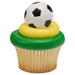 Soccer Ball Cupcake Rings - 24 Pieces (dp8820)
