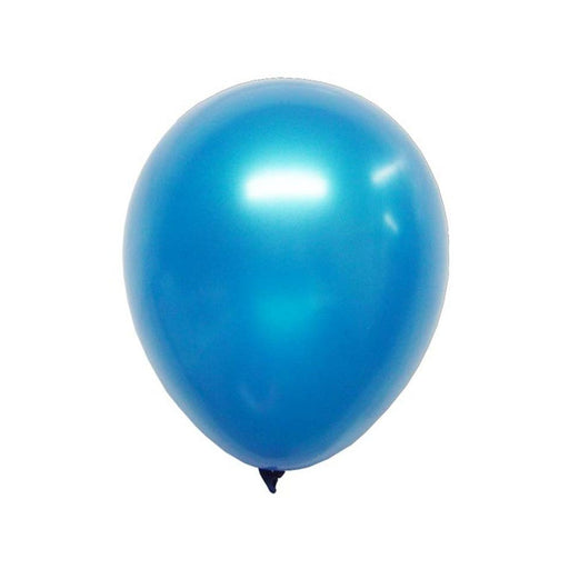Metallic Blue Balloons | Blue Balloons | Light Blue Pearlized Balloons - 12 In. - 10 Pieces/Pkg. (fdp52113)