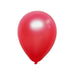 Metallic Red Balloons | Red Balloons | Red Pearlized Balloons - 12 In. - 10 Pieces/Pkg. (fdp52120)