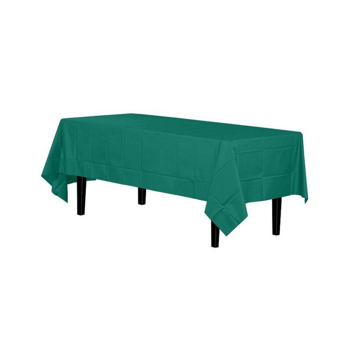 Hunter Table Cover | Dark Green Table Cover - Rectangle - 54in. x 108in. - 1 Piece (fdp90006)