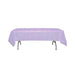 Lavender Table Cover - Plastic Disposable - 54in. x 108in. Rectangle - 1 Piece (fdp90012)