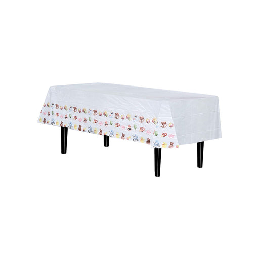 Baby Shower Table Cover, Baby Designs Plastic Table Cover (fdp93107)
