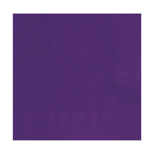 Dark Purple Paper Napkins - 20 Count (fdp95119)