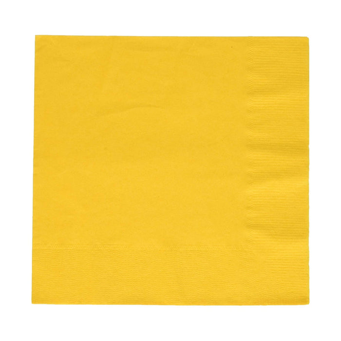 Yellow Luncheon Napkins - Pack of 20 (fdp95124)