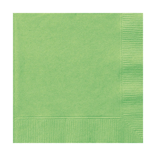 Lime Green Luncheon Napkins - 50 Count (fdp95429)