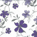Lilac Napkins | Purple Flower Napkins | Lilac Flowers Printed Paper Napkins - 6.5x6.5in. Folded - 20 Pieces/Pkg. (fdp95233)