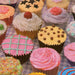 Cupcake Napkins | Cupcake Party Decor | Cupcake Craze Designer Luncheon Napkins - 16 Pieces/Pkg. (fdppo519)