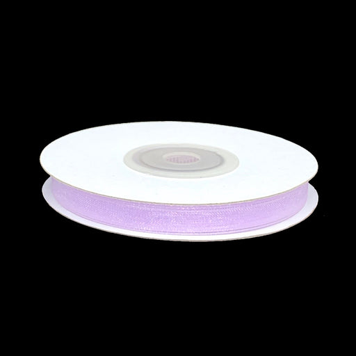 Pastel Purple Ribbon | Light Purple Ribbon | 1/4 Inch Organza Ribbon - Purple Orchid - 25 Yard Spool (gi14organzaribbonpurpleorchid)