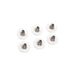 Bullet Clutch Earring Backs with Plastic Pad - Nickel Plated - 5mm Pad - 60 Pcs (Darice 1880-17)