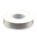 1/8 Inch Double Faced Satin Ribbon - Silver - 100 Yard Spool