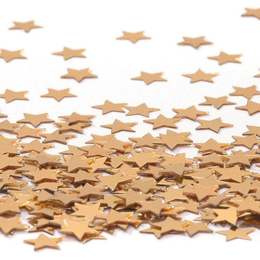 Confetti Pack - 11mm Stars - Gold - 14g or 0.5oz (dar163057)