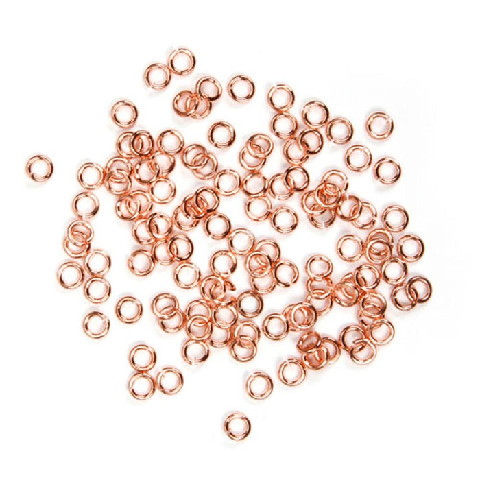 Jump Rings - 20 Gauge - Rose Gold - 4mm - 200 pieces (darrg1011)