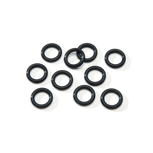 Chain Maille Silicone O Rings - Black - 30 Pieces - 10mm (darbg1080)