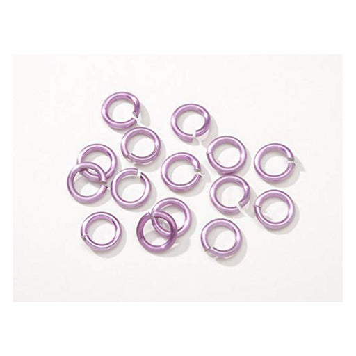Jump Ring - Aluminum - Bumblegum Pink - 7.25mm - 150 Pieces (darbg1012)