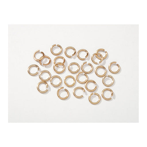 Chain Maille Aluminum Jump Rings - Gold - 7.25mm - 150 Pieces (darbg1003)
