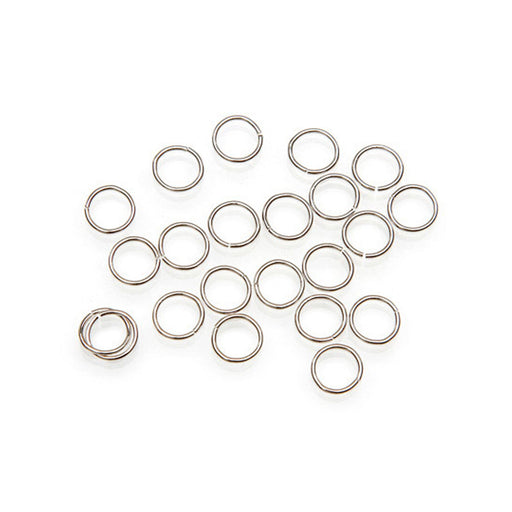 Jump Ring - Nickel - 7 Millimeters - 70 Pieces (dar191391)