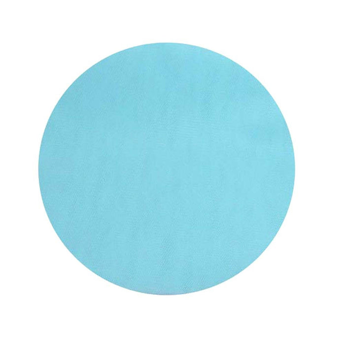 Tulle Circles - Light Blue - 9 Inch - Pack of 25 (gi9intulleltblue)