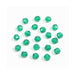 Bead - Faceted - Christmas Green - 10mm - 48 Pieces (dar061181t12)