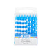 Blue Stripes & Dots Candles - 2.5 Inches - 16 Candles (dp37742)