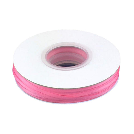 1/8 Inch Double Faced Satin Ribbon - Hot Pink - 100 Yard Spool (gi18satribhotpink)