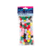 Colorful Pom Poms, Multi Colored Pom Poms - Acrylic - .39in. - 100 Pieces/Pkg. (nm1018211)