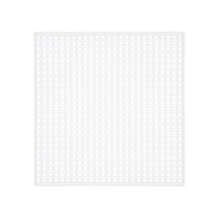 Square Plastic Canvas | 3 Inch Square Plastic Canvas | Plastic Canvas Shape - Square - Clear - 3in. - 10 Pieces/Pkg. (nm40000744)