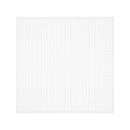 Square Plastic Canvas | 4 Inch Square Plastic Canvas | Plastic Canvas Shape - Square - Clear - 4in. - 10 Pieces/Pkg. (nm40000747)