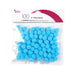 Blue Craft Poms | Light Blue Pom-Poms - .5in. - 100 Pieces/Pkg. (nm40000811)