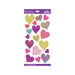 Polkadot Heart Stickers | Adhesive Hearts | Heart Circles Stickers - 19 Pieces/Pkg. (nm5238141)