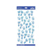 Blue Footprint Stickers | Baby Boy Stickers | Pastel Baby Boy Prints Stickers - 34 Pieces/Pkg. (nm5238207)